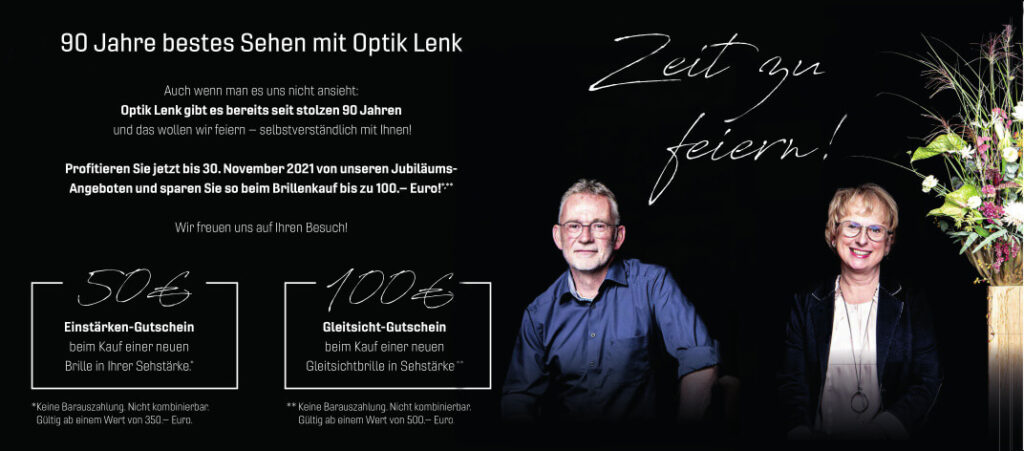 90 Jahre Optik Lenk